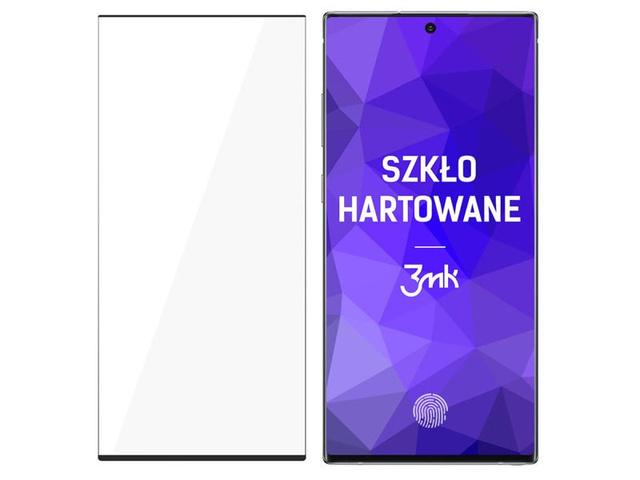 Čítačka riadkov Glass HardGlass Max 3mk pre Galaxy Note 10 Plus Black