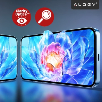 Hybrid Glass for Realme 11 Pro 5G / Pro Plus for Alogy Flexi Glass 9H Case Friendly Flat Screen Protector