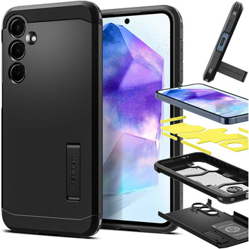 Etui Spigen Tough Armor pro Samsung Galaxy A55 5G Black