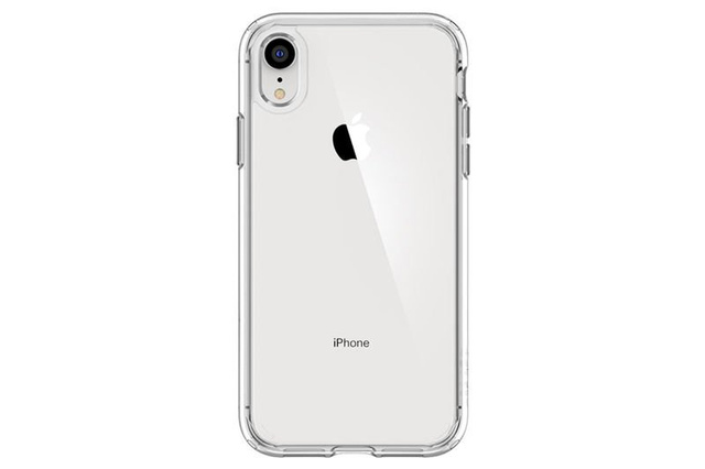 Pouzdro Spigen Ultra Hybrid Apple iPhone Xr Crystal Clear Alogy Glass