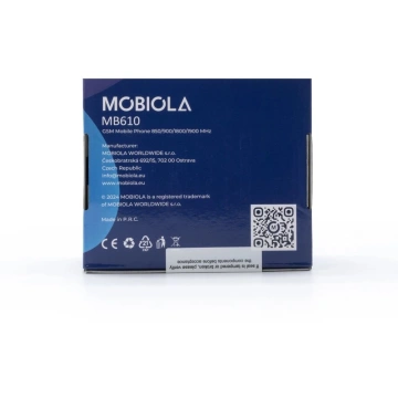 Mobiola MB610 GSM phone for seniors with charger docking station