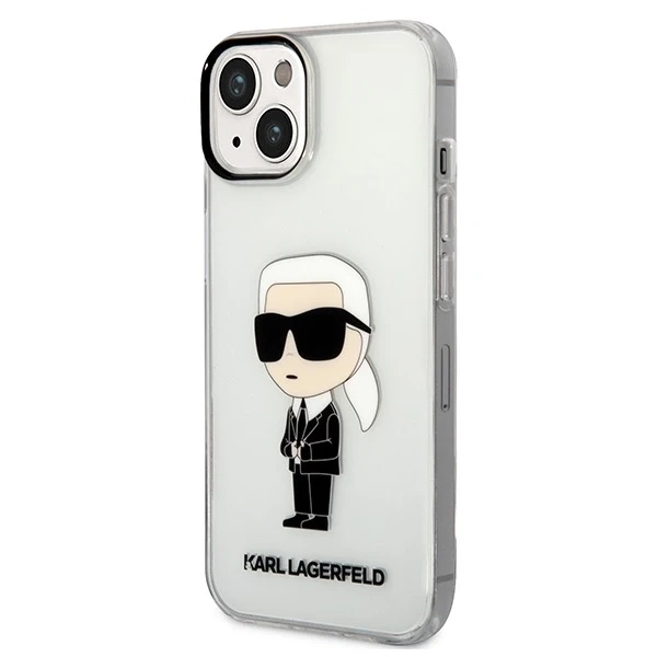 Etui Karl Lagerfeld KLHCP14MHNIKTCT pro iPhone 14 Plus 6,7" pevný obal Ikonik Karl Lagerfeld