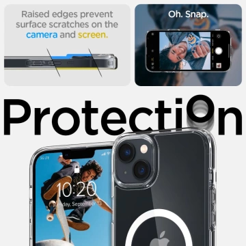 Чохол Spigen Ultra Hybrid Mag MagSafe для Apple iPhone 14 білий