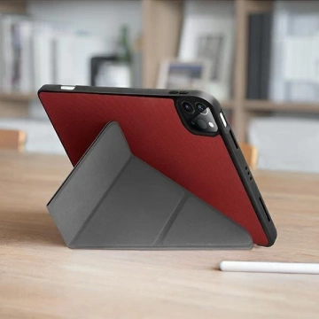 UNIQ pouzdro pro Transforma iPad Pro 11" (2021) Antimikrobiální černá / ebenově černá