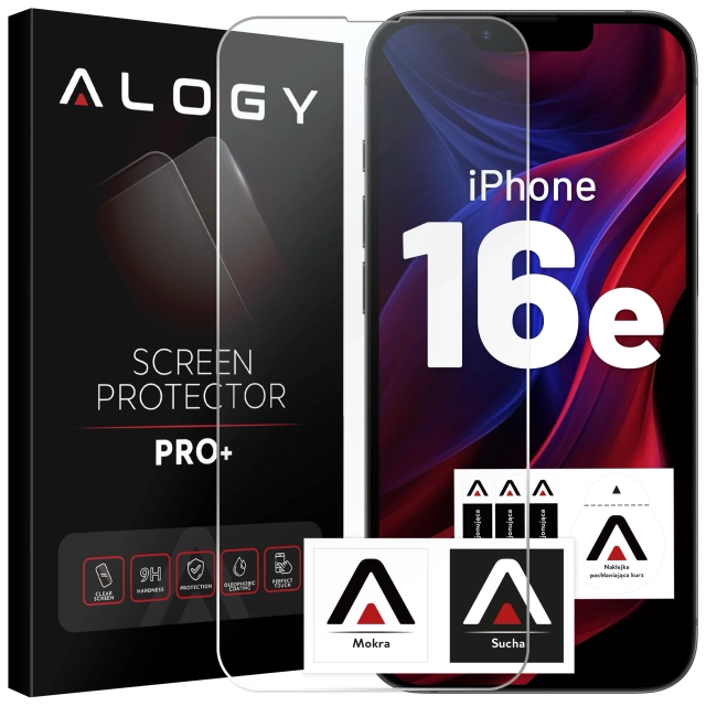 Tvrdené sklo pre Apple iPhone 16 Pro Max Screen Protector 9H Alogy Heavy Pro ™️