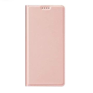 Peněženka se stojánkem pro Samsung Galaxy S23 FE Dux Ducis Skin Pro - růžová