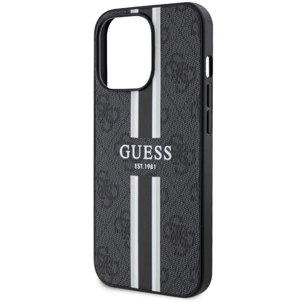 Etui Guess GUHMP13XP4RPSK na iPhone 13 Pro Max 6,7" pevné puzdro 4G Printed Stripes MagSafe