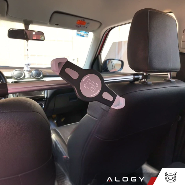 Držák do auta na opěrku hlavy Alogy pro tablety od 7 do 10,5 palců