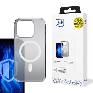 Чохол для Apple iPhone 16 Pro 3mk Frosty MagCase White