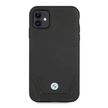 Etui BMW BMHCN61RSWPK do Apple iPhone 11/ XR pevné pouzdro kožené perforované