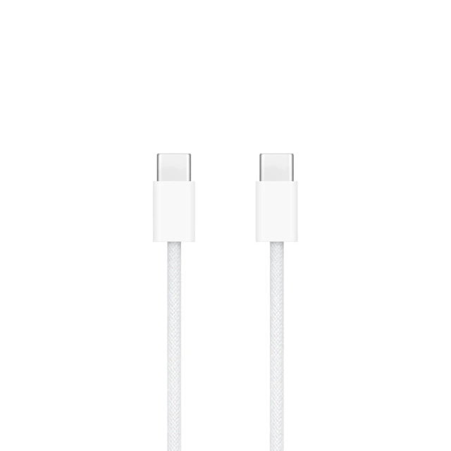 Kabel Apple USB-C na USB-C 1 m, 60 W, bílý, odolný, originální