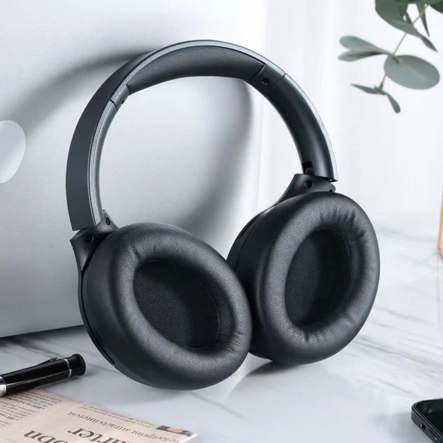 Forcell F-Audio ANC Sonic Aura Kabellose On-Ear-Kopfhörer Schwarz