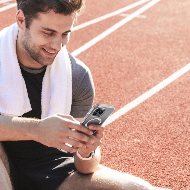 Etui MagSafe do iPhone 16 Pro Dux Ducis Clin Mag Przezroczyste