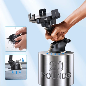 Bezdrátová nabíječka Joyroom JR-ZS219 15W Qi Electric s držákem, černá