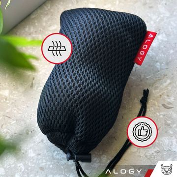 Piłka korkowa Zestaw 2 piłek ECO do masażu mięśni masażer twarda mała Piłki korkowe 6cm i 5.3cm Woreczek Alog sport fitness + Mata