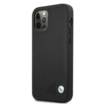 Чохол Etui BMW BMHCP12MRCDPK для Apple iPhone 12/ 12 Pro 6,1" Hardcase Leather Deboss