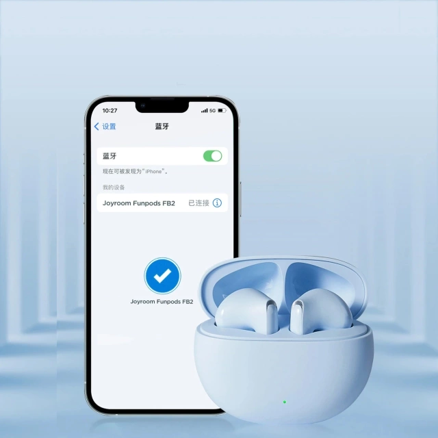 Bezdrôtové slúchadlá do uší Joyroom Funpods JR-FB2 – modré
