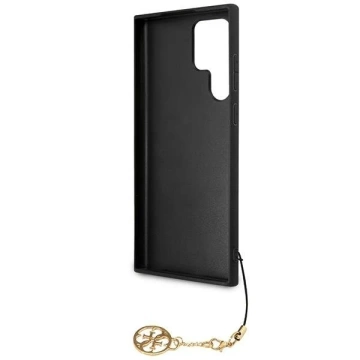 Etui Guess GUHCS23LGF4GGR do Samsung Galaxy S23 Ultra S918 pevné/šedé pouzdro 4G Charms Collection
