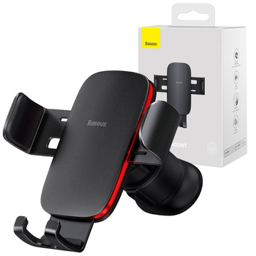 Baseus Metal Age II car phone holder for the grille Black