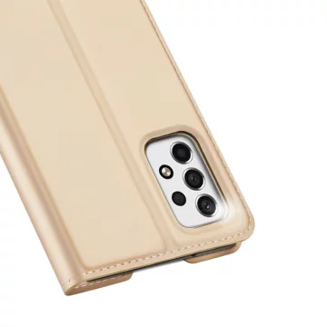 Dux Ducis Skin Pro holster cover with flip cover for Samsung Galaxy A53 5G gold