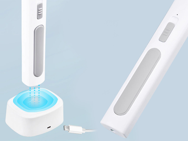 Insect killer lamp 10 LED UV Alogy portable insect trap White