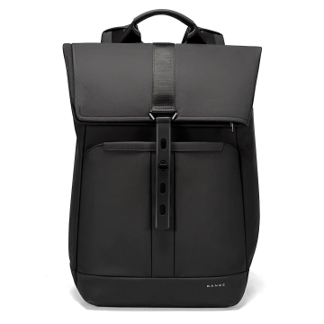 Bange Wasserdichter Rucksack für Laptops bis 15,6 Zoll, 43 x 30 x 18 cm, ideal für Stadt, Reisen, Arbeit und Flugreisen, für Damen und Herren, Schwarz