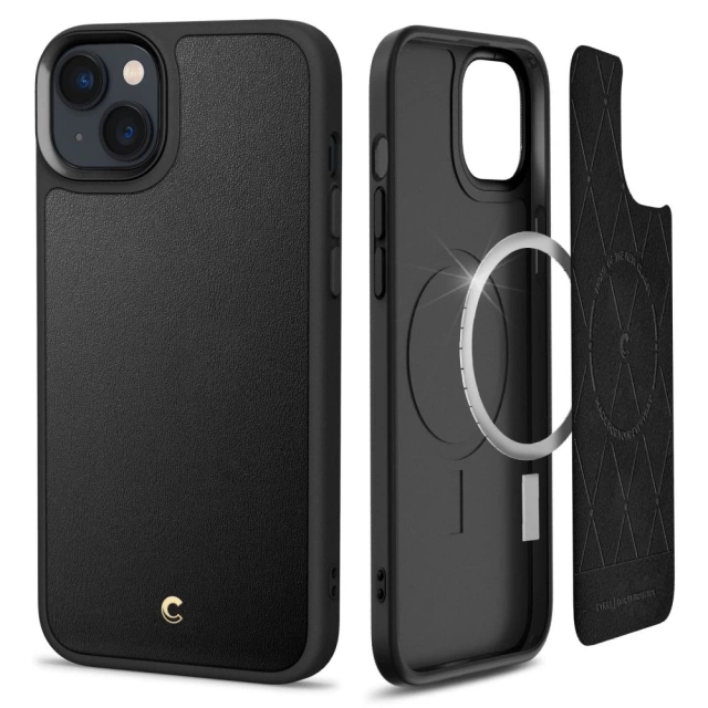 Pouzdro Spigen Cyrill Kajuk Mag Safe pro Apple iPhone 14 Plus Black