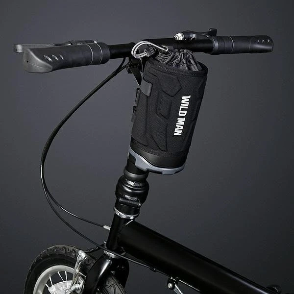 Wildman R1 Fahrradrahmentasche Schwarz Grau Wasserdicht