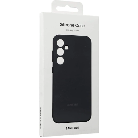 Etui Samsung Silicone Cover do Galaxy S23 FE Oryginalne - grafitowe