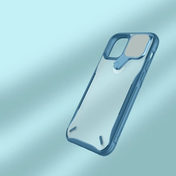 Nillkin Cyclops Case Odolné puzdro s krytom fotoaparátu a skladacím stojanom pre iPhone 13 Pro Max čierne