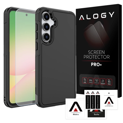 Pouzdro pro Apple iPhone 16 Pro Max Alogy Anti-Shock Hybrid Case pro MagSafe Transparent