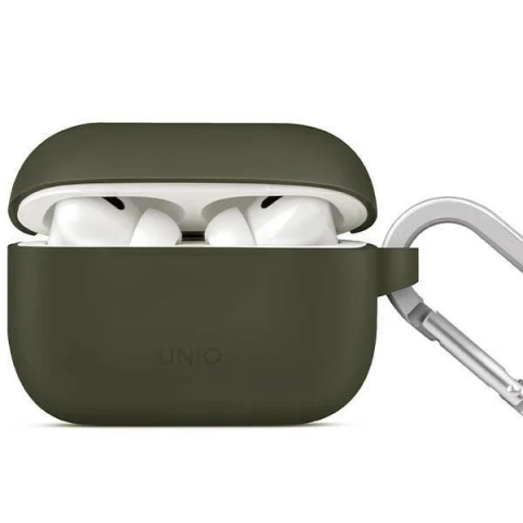 UNIQ Захисний чохол Vencer для AirPods Pro 2-го покоління Силікон зелений/зелений мох
