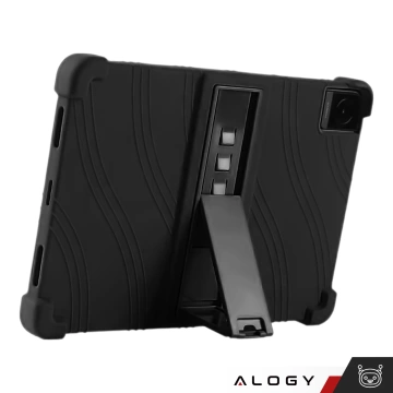 Pouzdro pro TCL TAB 10 Gen2 8496G 10,36" 10,4 Kryt na tablet Silikonový stojan Alogy Pouzdro černé