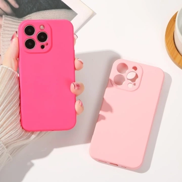 Silikónový obal pre Samsung Galaxy A14/A14 5G silikónový obal fialový