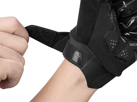 Cycling gloves M RockBros cycling gloves S208-M Black