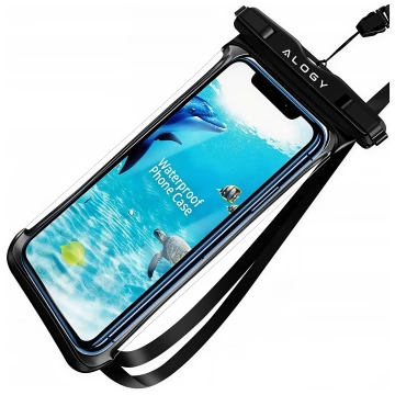Водонепроникний корпус Alogy водонепроникний універсальний IPX8 до 6.5 Black