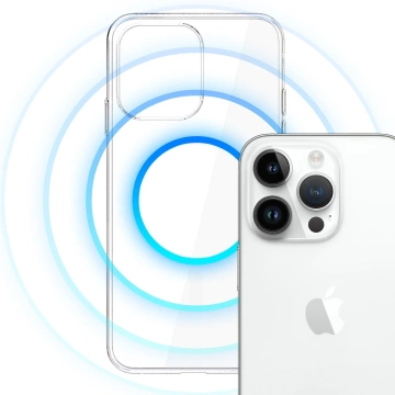 Ochranné puzdro pre Apple iPhone 14 Pro 3mk Clear MagCase