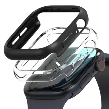 2x CASE FOR APPLE WATCH 10 (46MM) TRANSPARENT