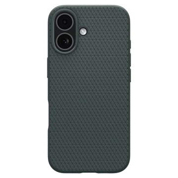 Etui do iPhone 17 Spigen Liquid Air Abyss Green