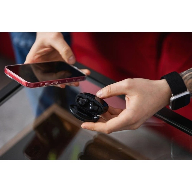 Forcell F-Audio TWS Clear Sound Wireless Earphones Black