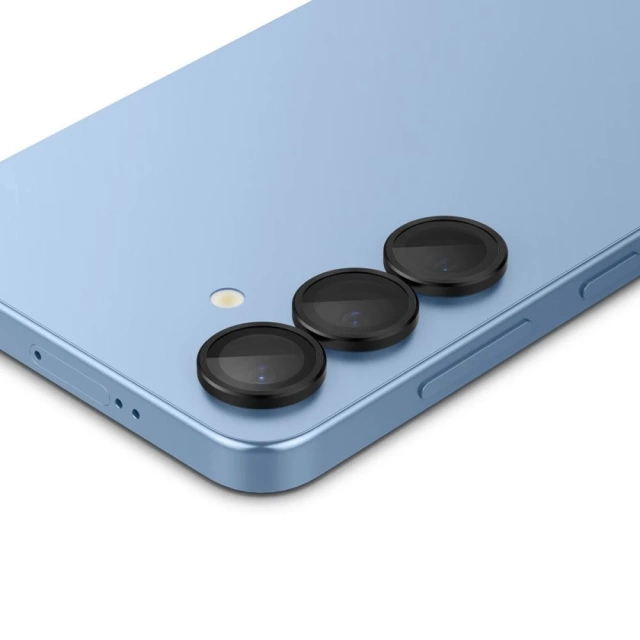 Захисне чохол для камери Samsung Galaxy S25 чорний Spigen Optik Pro Glas.TR "EZ Fit" 2 шт.