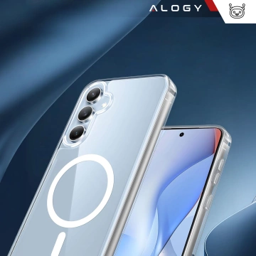 Чохол для Apple iPhone 16 Pro Max Alogy Anti-Shock Hybrid Case for MagSafe Transparent