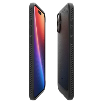 Etui Spigen Rugged Armor Mag Magsafe do Apple iPhone 16 Black