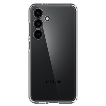 Чохол для Samsung Galaxy S24 Plus Spigen Ultra Hybrid Case, прозора задня кришка, Crystal Clear Glass