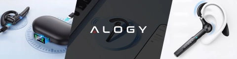 Bezdrátový headset pro hovory Bluetooth 4.0 do auta headset s displejem V8 Black