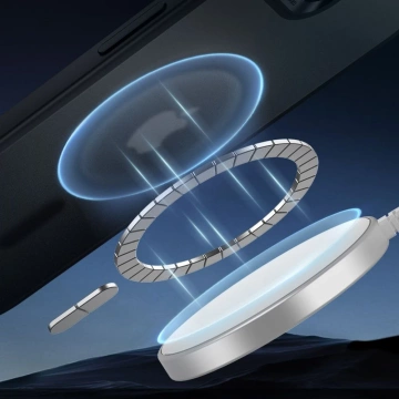 Etui für iPhone 16e ESR Classic Hybrid HaloLock MagSafe Frosted Black