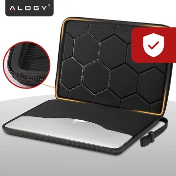 Чохол для ноутбука, MacBook Air Pro 13.3" Alogy Hard Foam Bag Protective Case для ноутбуків 13-14" чорний