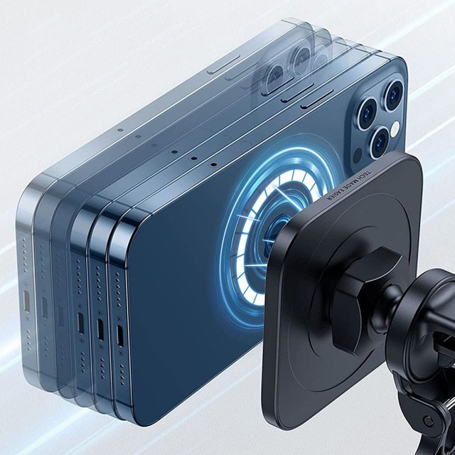 Magnetický držák do auta MagSafe ESR HaloLock pro mřížku iPhone 13 Black