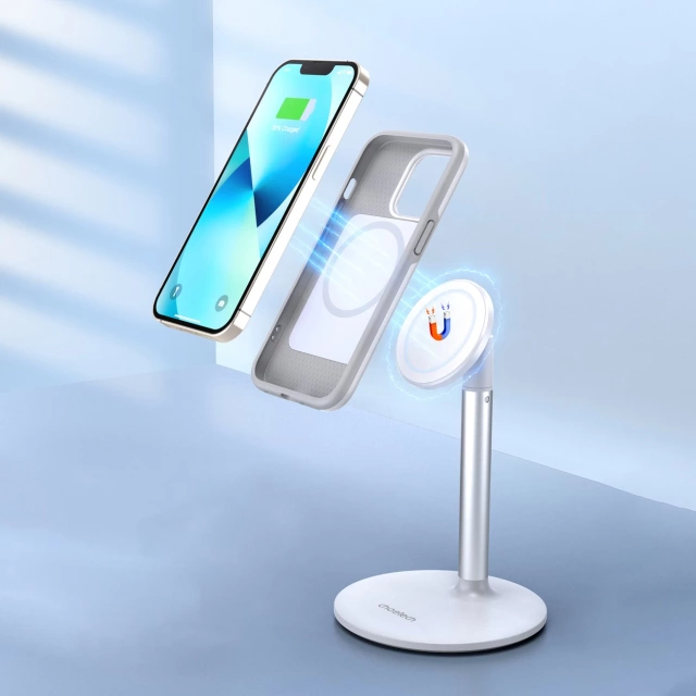 Kryt puzdra Choetech na iphone 13 pro max biely (pc0114-mfm-wh)