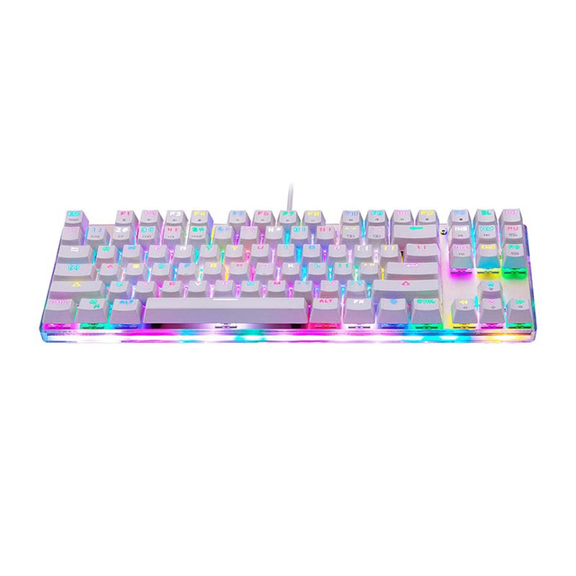 Motospeed K87S RGB mechanical gaming keyboard (white)
